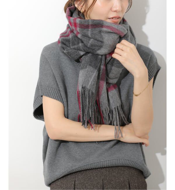 JOURNAL STANDARD relume「《追加予約/ 新色》RELUME ウールカシミヤストール」|ストール|グレーB