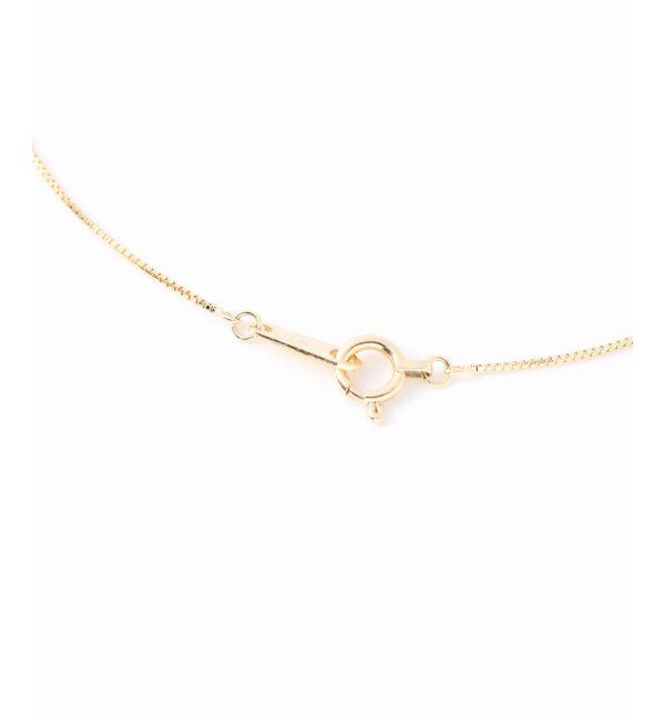 Lilas by Spick&Span「グラデーションパールカーブモチーフブレスレット K10」|ブレスレット・バングル|