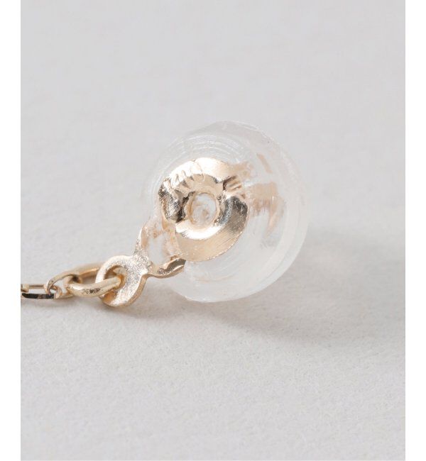 Lilas by Spick&Span「キャビアチェーンピアス K10(両耳)」|ピアス|