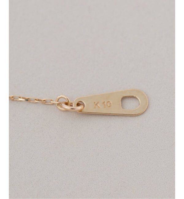Lilas by Spick&Span「ティアドロップルチルYネックレス K10」|ネックレス|