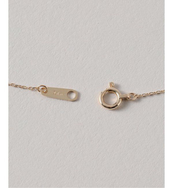 Lilas by Spick&Span「ダエンラインモチーフネックレス K10」|ネックレス|