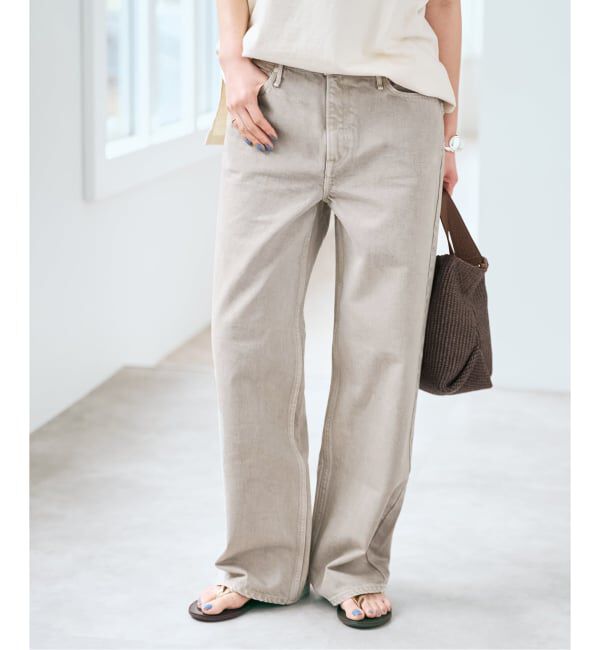 Spick and Span「《26サイズ登場 / 追加》upper hights/アッパーハイツ THE NIECE MID-RISE*」|デニム|