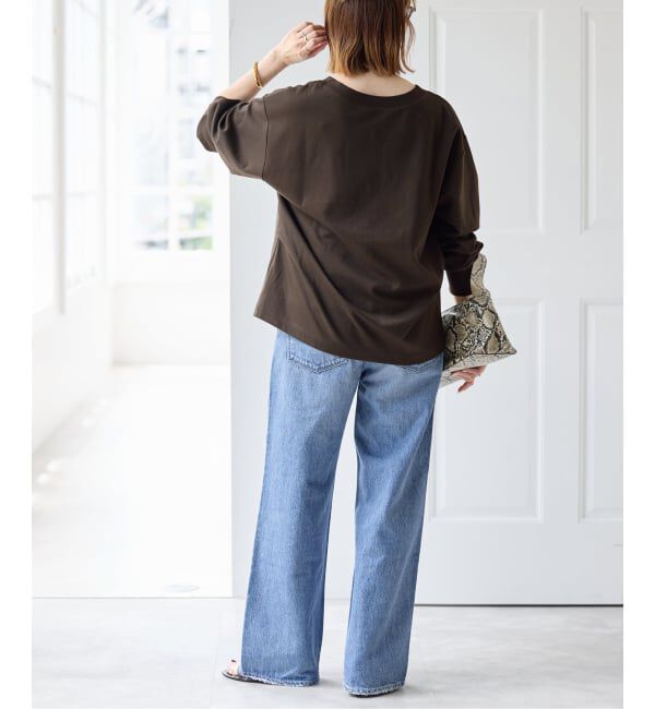Spick and Span「《26サイズ登場 / 追加》upper hights/アッパーハイツ THE NIECE MID-RISE*」|デニム|