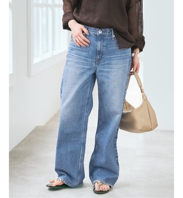 Spick and Span「《26サイズ登場 / 追加》upper hights/アッパーハイツ THE NIECE MID-RISE*」|デニム|