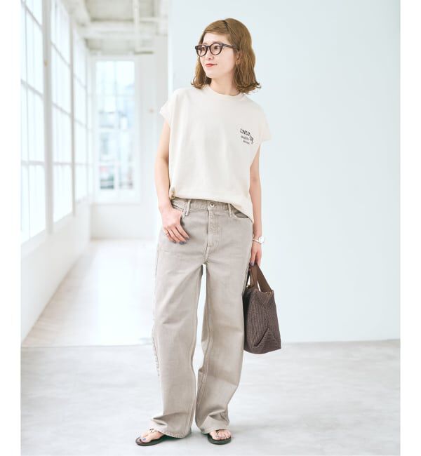 Spick and Span「《26サイズ登場 / 追加》upper hights/アッパーハイツ THE NIECE MID-RISE*」|デニム|