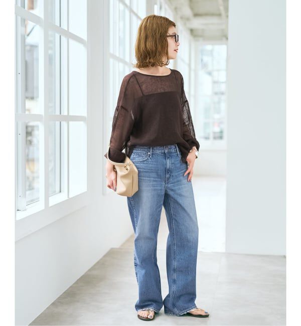 Spick and Span「《26サイズ登場 / 追加》upper hights/アッパーハイツ THE NIECE MID-RISE*」|デニム|