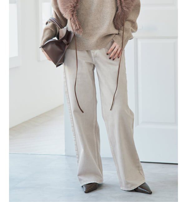 Spick and Span「《26サイズ登場 / 追加》upper hights/アッパーハイツ THE NIECE MID-RISE*」|デニム|