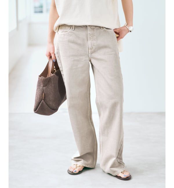 Spick and Span「《26サイズ登場 / 追加》upper hights/アッパーハイツ THE NIECE MID-RISE*」|デニム|