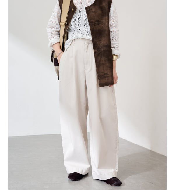 FRAMeWORK「≪追加≫SLOUCHY LIGHT CHINO パンツ 2」|チノ|