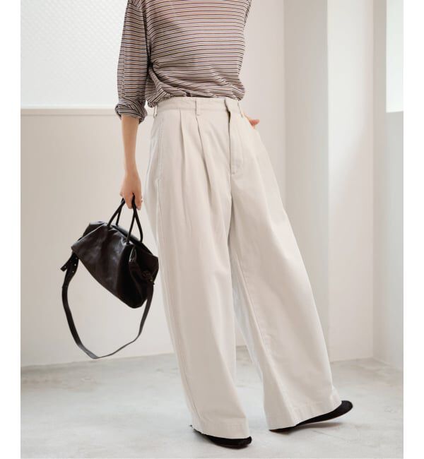FRAMeWORK「≪追加≫SLOUCHY LIGHT CHINO パンツ 2」|チノ|