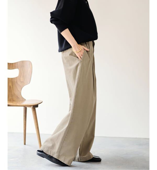 FRAMeWORK「≪追加≫SLOUCHY LIGHT CHINO パンツ 2」|チノ|