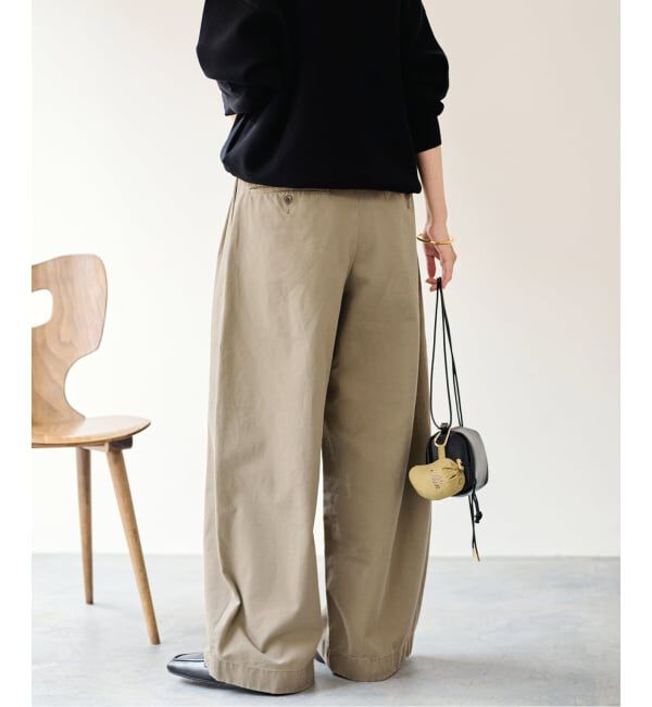 FRAMeWORK「≪追加≫SLOUCHY LIGHT CHINO パンツ 2」|チノ|