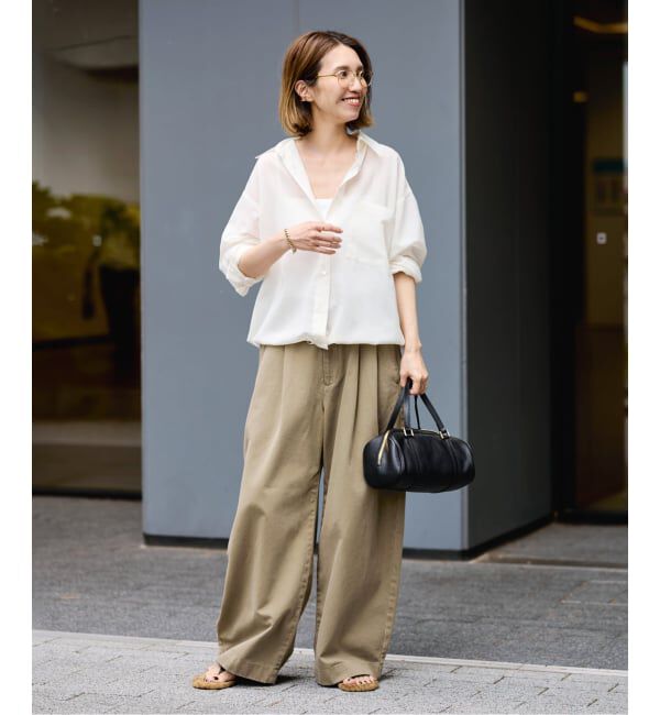 FRAMeWORK「≪追加≫SLOUCHY LIGHT CHINO パンツ 2」|チノ|