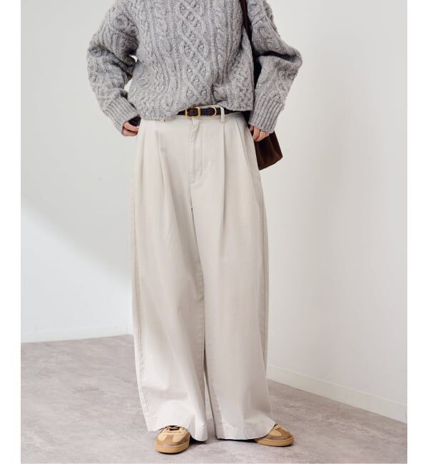 FRAMeWORK「≪追加≫SLOUCHY LIGHT CHINO パンツ 2」|チノ|