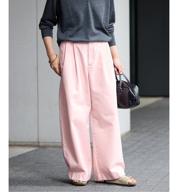FRAMeWORK「≪追加≫SLOUCHY LIGHT CHINO パンツ 2」|チノ|