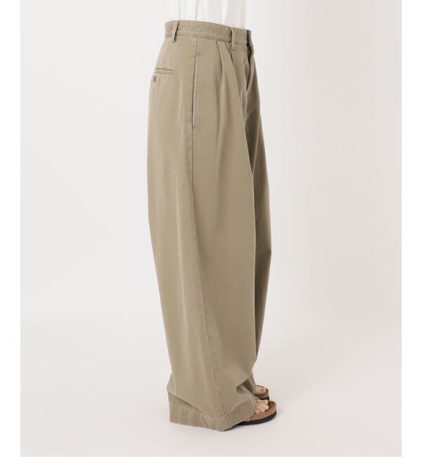 FRAMeWORK「≪追加≫SLOUCHY LIGHT CHINO パンツ 2」|チノ|