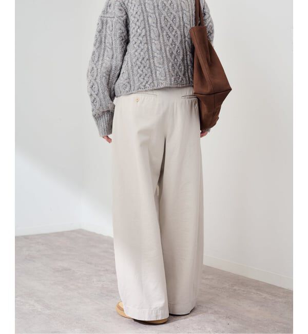 FRAMeWORK「≪追加≫SLOUCHY LIGHT CHINO パンツ 2」|チノ|
