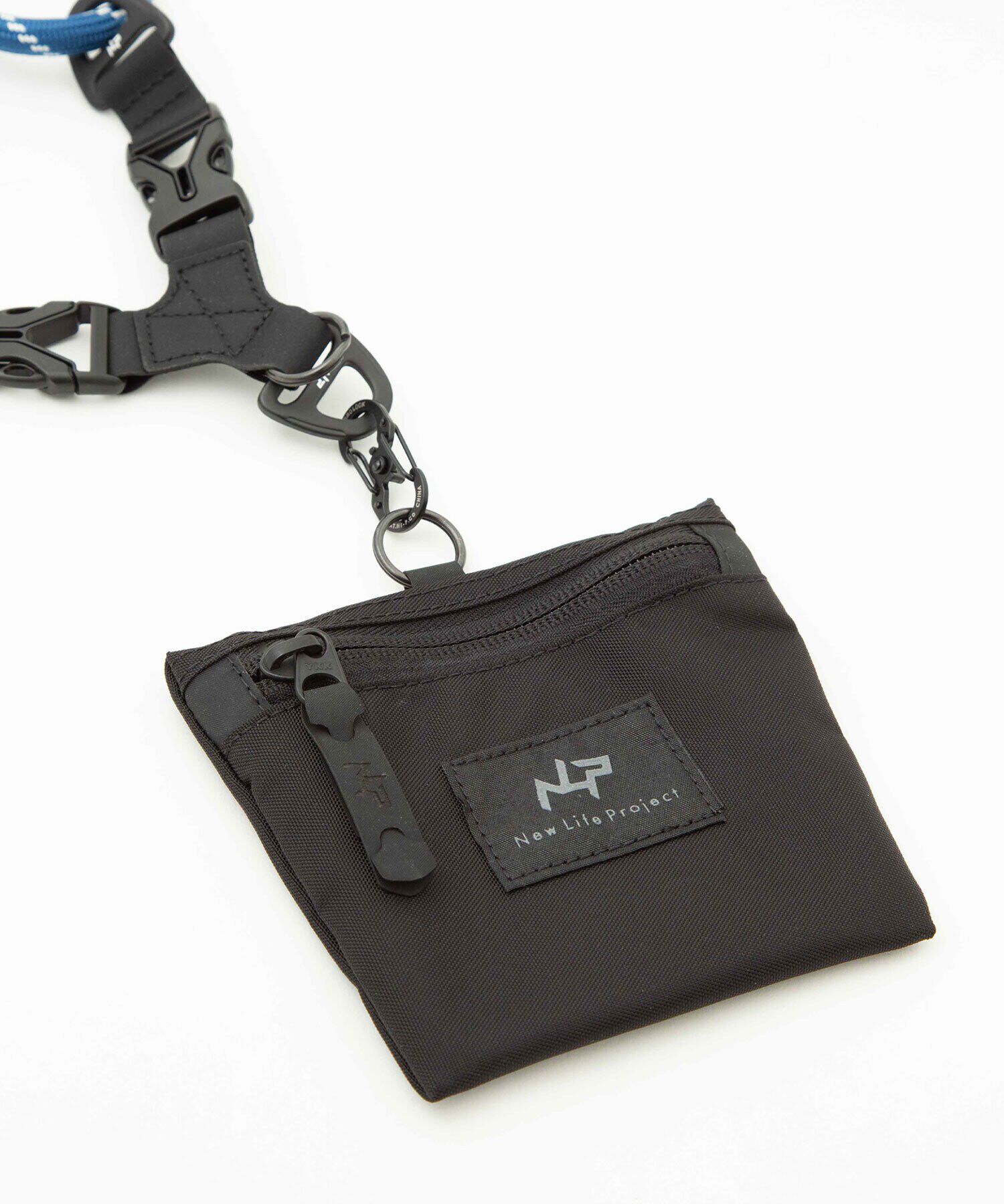 nano･universe「New life Project/別注MULTI STRAP WITH ZIP･ID」|ショルダー・メッセンジャー|