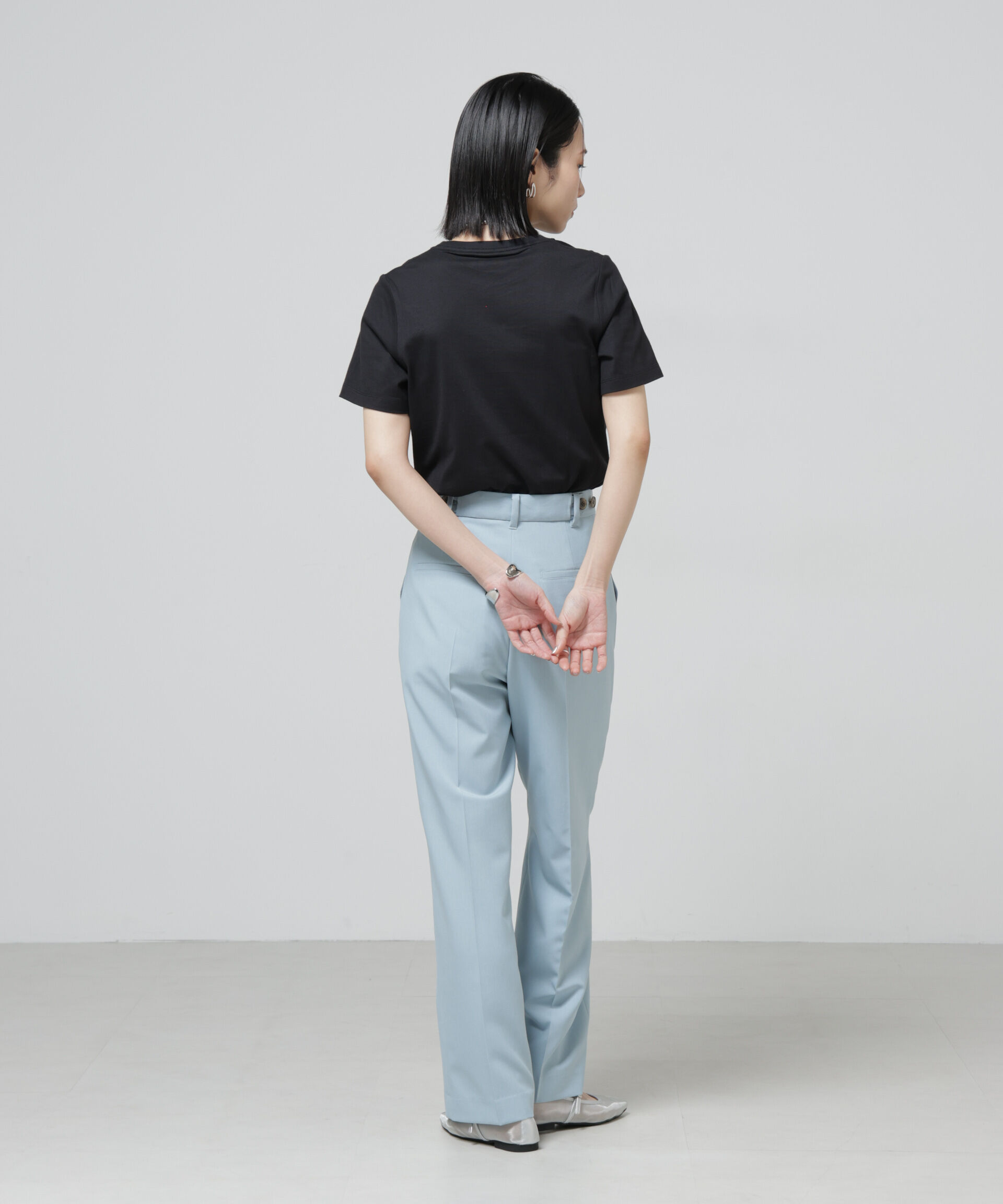 NANO universe「〈追加〉Anti Soaked(R) 汗染み防止クルーネックTシャツ」|Tシャツ・カットソー|