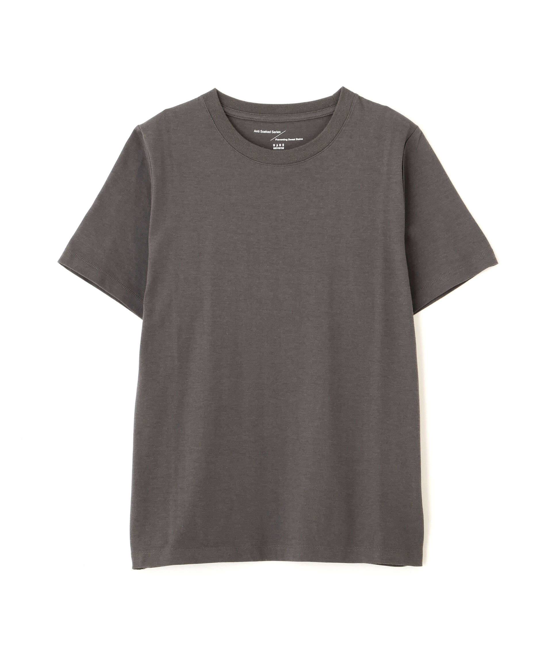 NANO universe「〈追加〉Anti Soaked(R) 汗染み防止クルーネックTシャツ」|Tシャツ・カットソー|