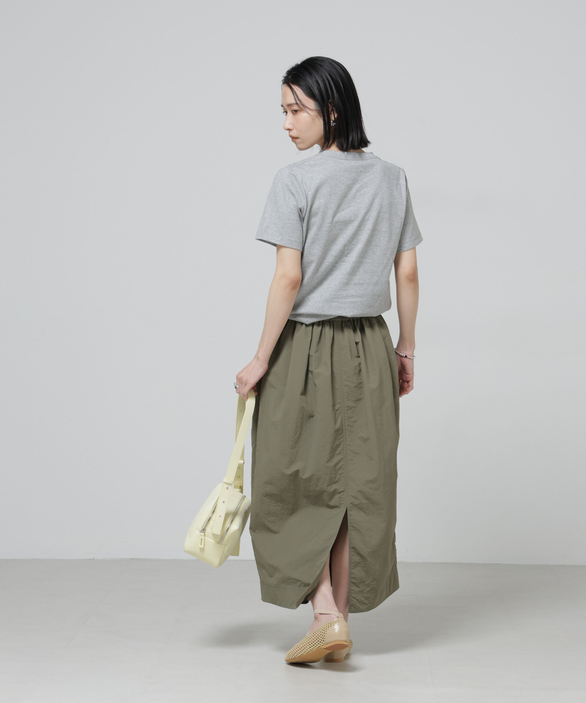 NANO universe「〈追加〉Anti Soaked(R) 汗染み防止クルーネックTシャツ」|Tシャツ・カットソー|