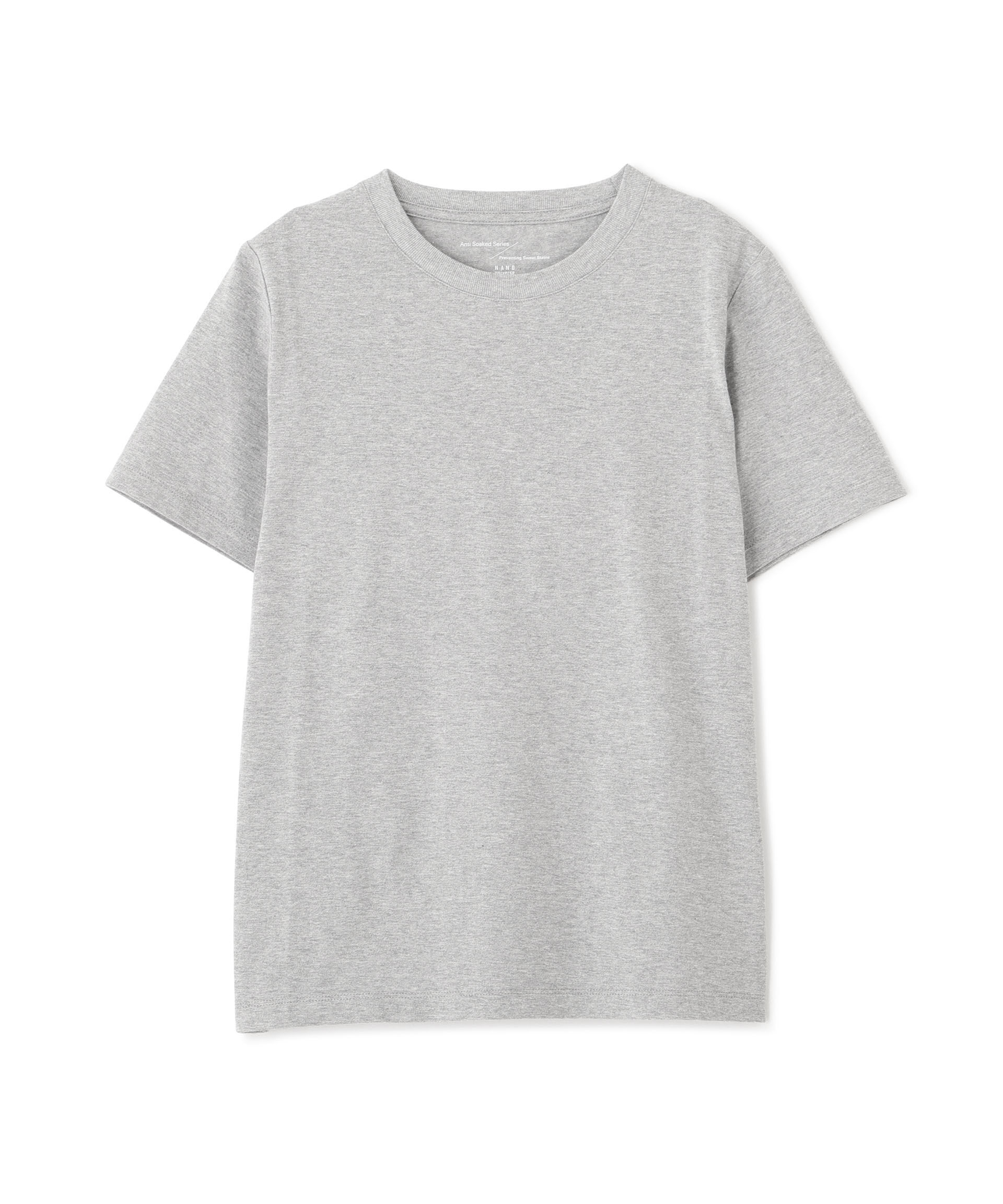 NANO universe「〈追加〉Anti Soaked(R) 汗染み防止クルーネックTシャツ」|Tシャツ・カットソー|