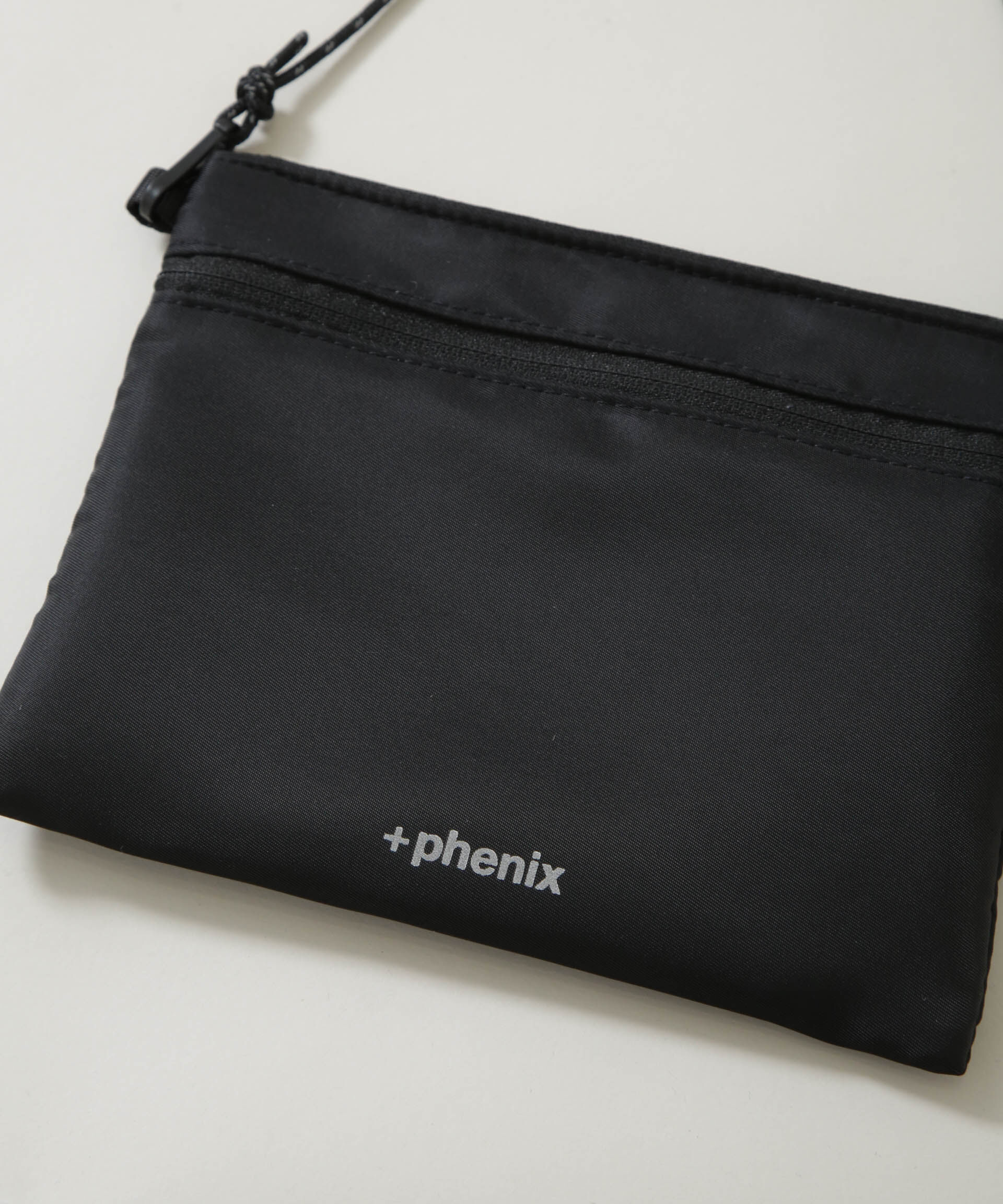 NANO universe「＋phenix/別注 ＋phenix NYLON SACOCHE」|ショルダー・メッセンジャー|