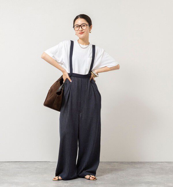 Rie Miller「BELOVED MYLITTLE ガーメントダイポケＴシャツ」|Tシャツ・カットソー|