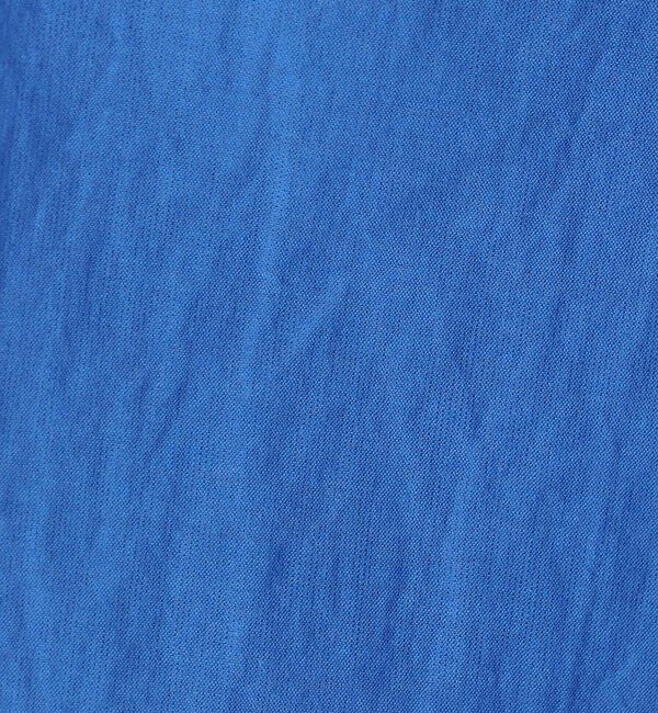 Rie Miller「ウォッシャブルフリルカラーセンターベント」|シャツ・ブラウス|