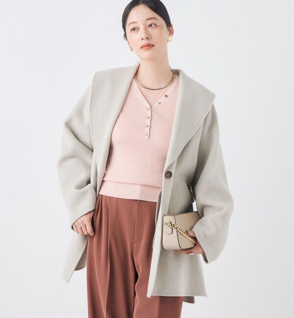 NOLLEY'S sophi「リバーショールコート」|ダッフルコート|