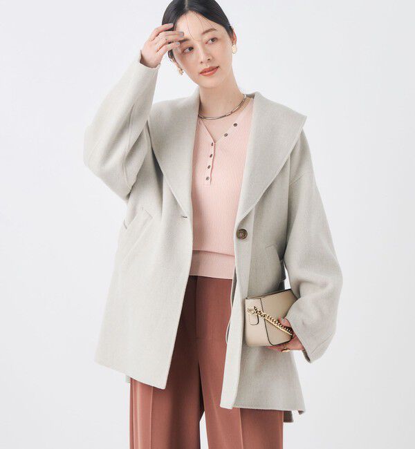 NOLLEY'S sophi「リバーショールコート」|ダッフルコート|