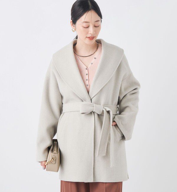 NOLLEY'S sophi「リバーショールコート」|ダッフルコート|