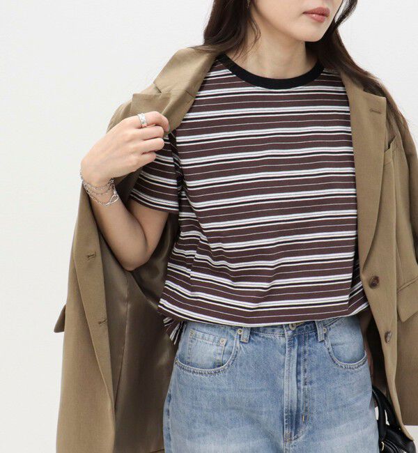 fredy emue「汗ジミ軽減天竺BasicTシャツ」|Tシャツ・カットソー|