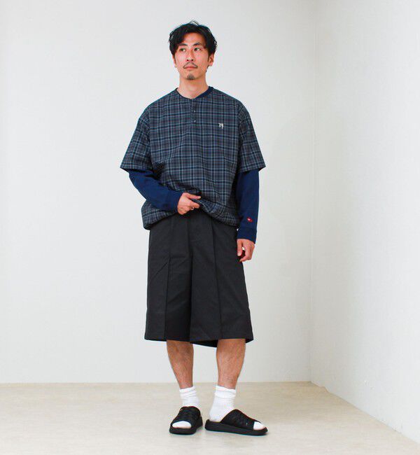 GLOSTER「【旬シルエット】ワンタックCHINOワイドショーツ」|その他|