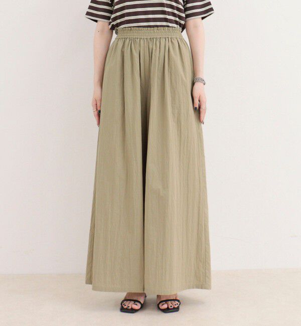 fredy emue「ギャザーボリュームパンツ」|チノ|