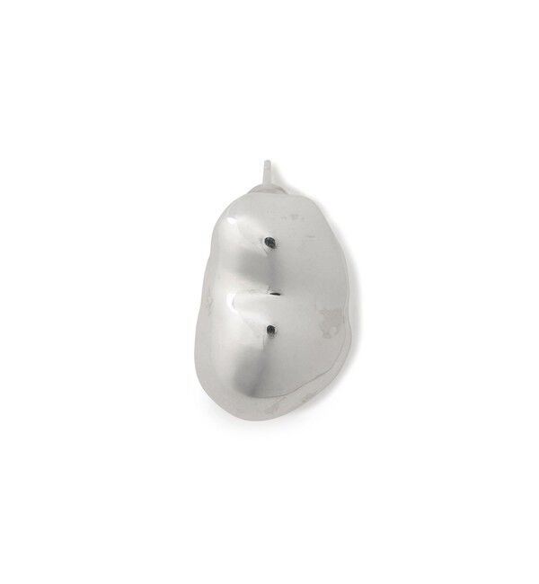 ADAM ET ROPE'「【EMOELLE】pearl shaped silver pierced earrings」|ピアス|