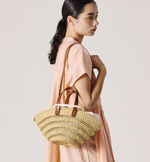  「MUUN | 2WAY かごバッグ MINI CHANTELLE WOMEN」|その他|BROWN系1
