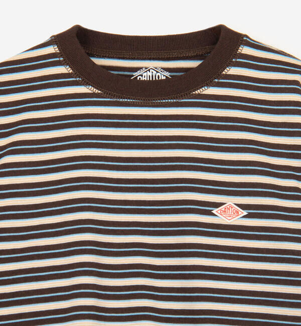 DANTON「DANTON | キッズ ボーダー 長袖スウェットTシャツ」|スウェット・ジャージ|