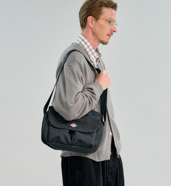 DANTON「DANTON | キャンバス ショルダーバッグ OBERKAMPF UNISEX」|ショルダー・メッセンジャー|