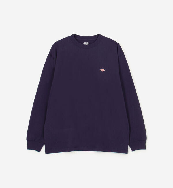 DANTON「DANTON | クルーネック 長袖Tシャツ SOLID MEN」|Tシャツ・カットソー|