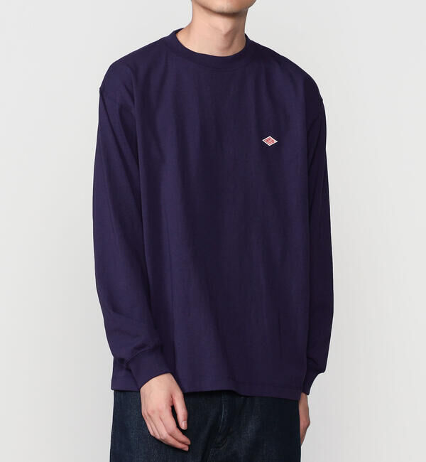 DANTON「DANTON | クルーネック 長袖Tシャツ SOLID MEN」|Tシャツ・カットソー|