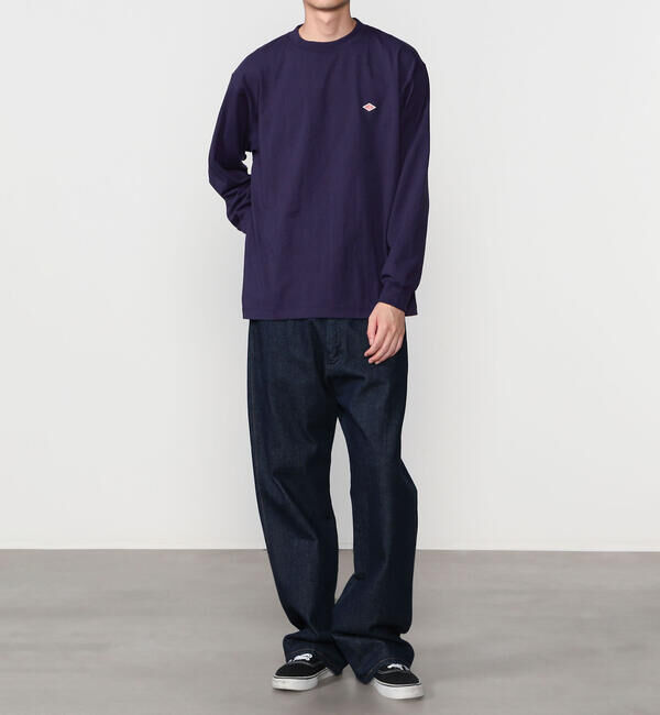 DANTON「DANTON | クルーネック 長袖Tシャツ SOLID MEN」|Tシャツ・カットソー|