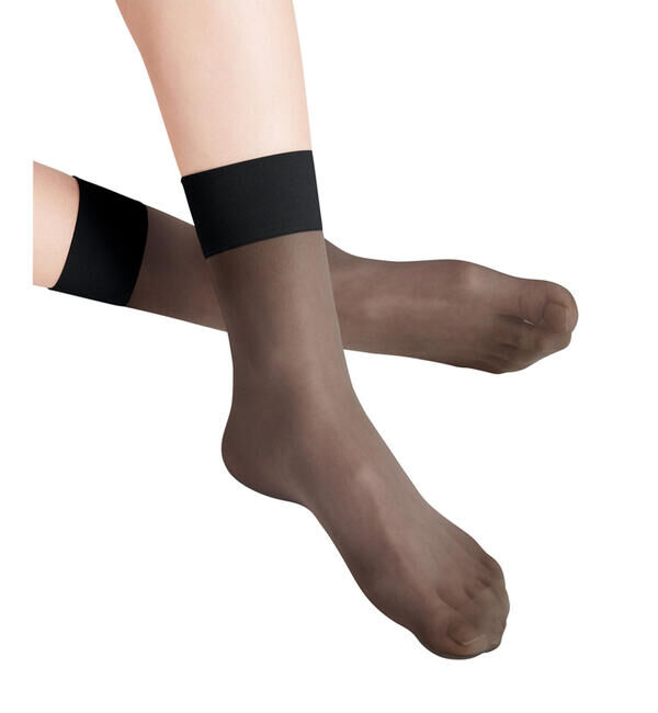 FALKE 「FALKE | PURE MATT 20 SOCKS WOMEN」|ソックス|BLACK