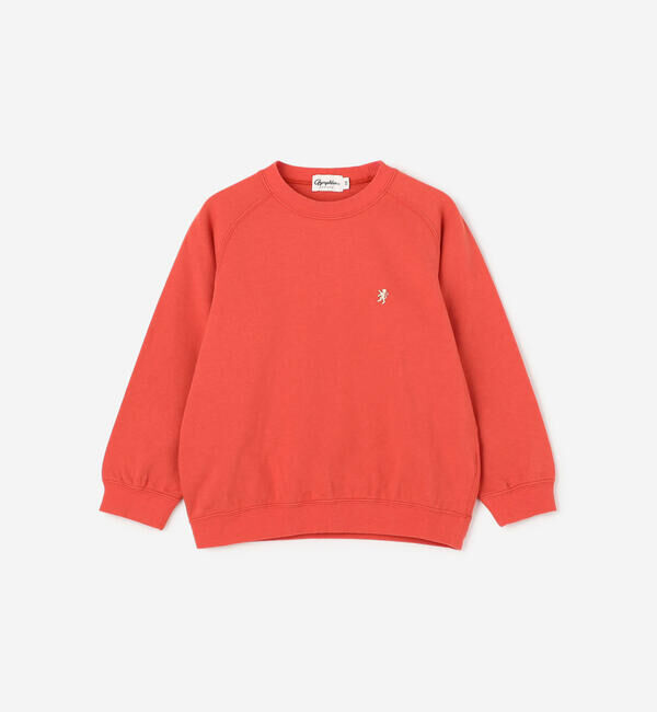 GYMPHLEX「Gymphlex | キッズ フレンチテリー クルーネックプルオーバー」|その他|RED
