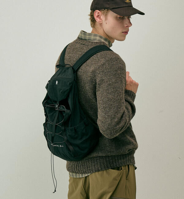 GYMPHLEX「Gymphlex | ナイロンリップストップ バックパック Rothley 20.4 UNISEX」|リュック|BLACK