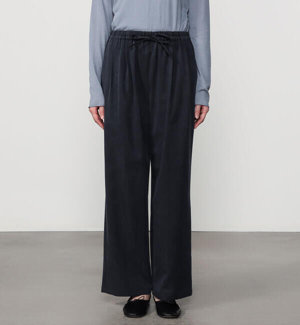 Morris & Sons「MORRIS & SONS | ワイドイージーパンツ WOMEN」|チノ|