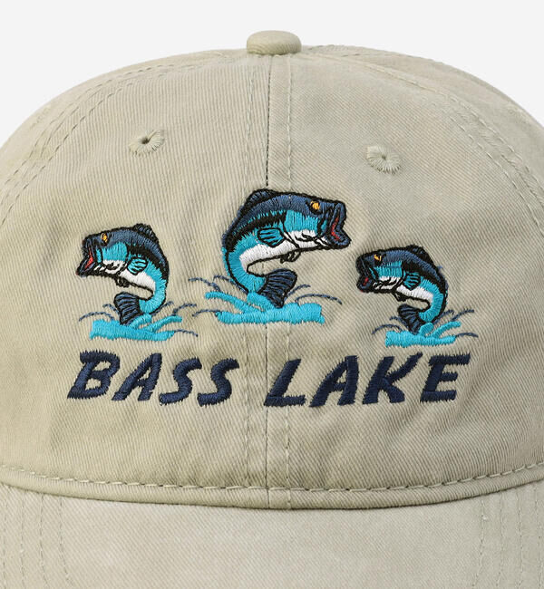  「AMERICAN LOCALS SOUVENIR | ベースボールキャップ Bass Lake UNISEX」|キャップ・キャスケット|