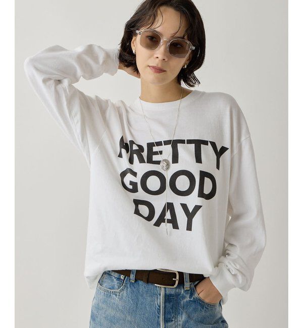 「レタリングロンTEE」|Tシャツ・カットソー|