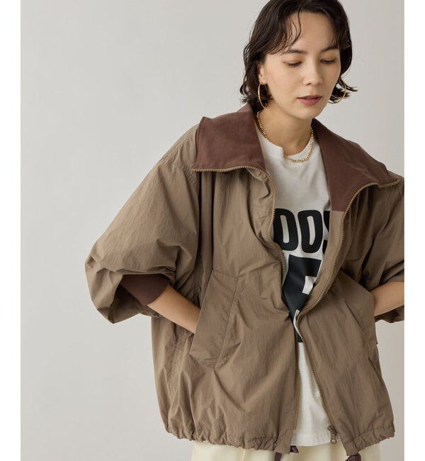  「【KATHARINE HAMNETT】ハイネックジップジャケット」|その他|