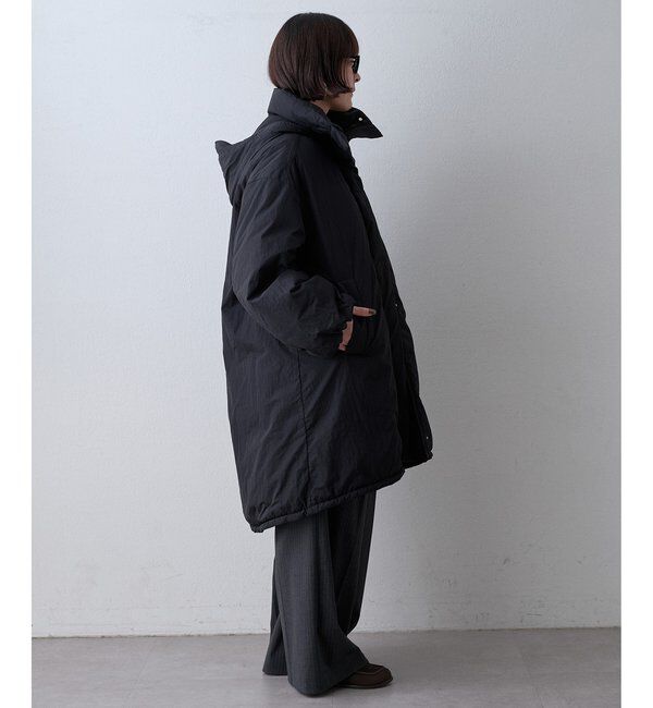 THE PAUSE「【THE PAUSE】フードロングダウンコート〈WEB限定〉」|ダウン|